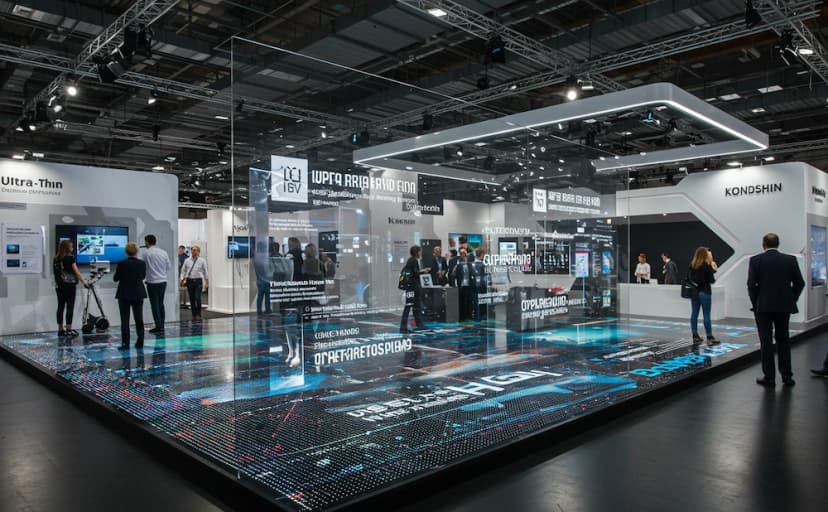 展示会での空間演出