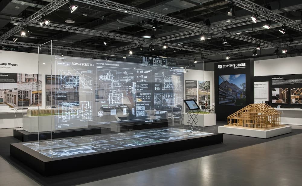 展示会での空間演出